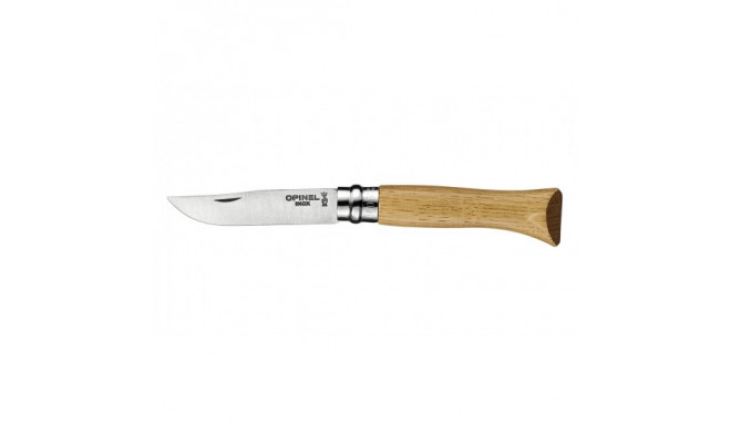 Knife Opinel Classic Nr 8 Oak Stainless Steel