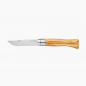 Nuga Opinel Classic Nr 9 Olivewood roostevabast terasest