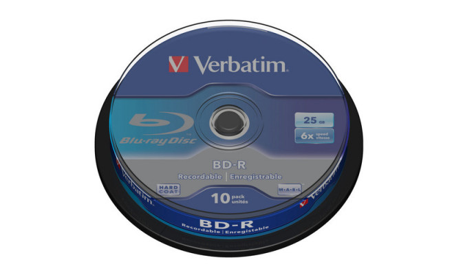 BD-R VERBATIM 25GB X6 (CAKE 10)