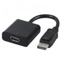Gembird adapter DisplayPort - HDMI 0.1m, black