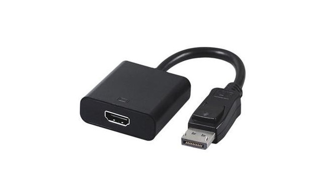 Gembird A-DPM-HDMIF-002 videokaabli adapter 0.1 m DisplayPort HDMI Type A (Standard) must