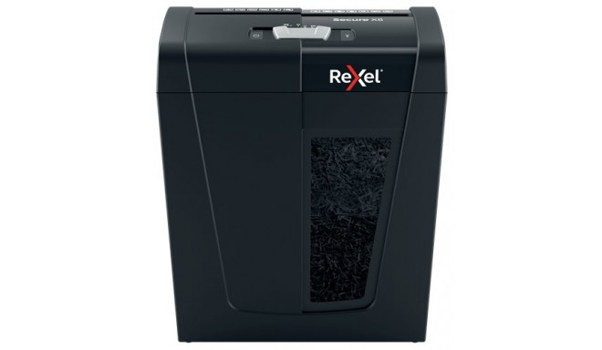 Rexel Secure X8 paper shredder Cross shredding 70 dB Black