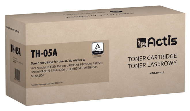 Actis TH-05A Toner (replacement for HP 05A CE505A, Canon CRG-719; Standard; 2300 pages; black)