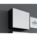 Cama Square cabinet VIGO 50/50/30 black/white gloss