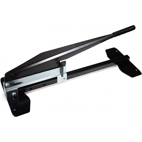 EDMA käsitsi giljotiin laminaadi, vinüüli ja PVC parketi lõikamiseks – täpne tera, kuni 11 mm paksus