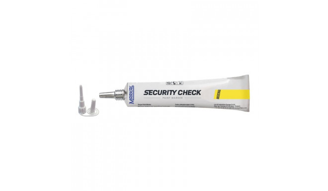 Turvamarker Maral Security check paint tuubis, kollane