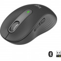 Logitech Signature M650 L, vaikne, must - Juhtmevaba optiline hiir