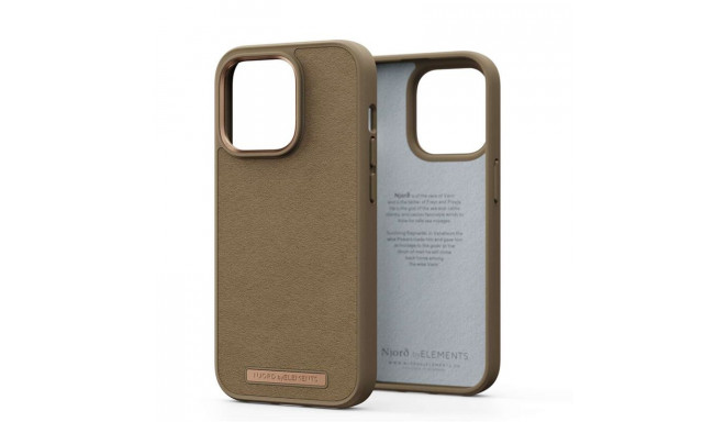 njord  Comfort+ Case iPhone 14 Pro (camel)