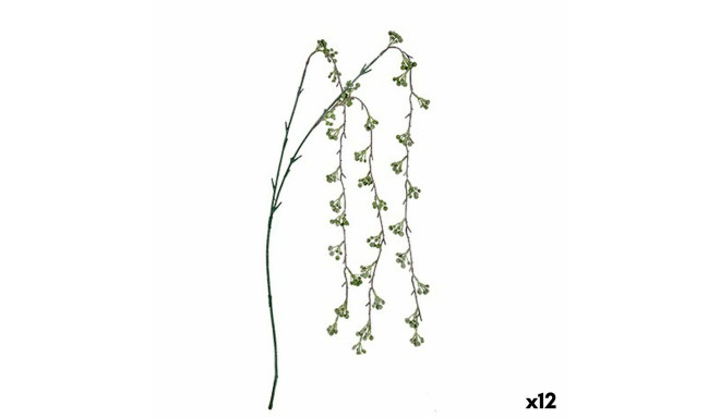 Branch Flowers Green Plastic 7 x 5 x 115 cm (12 Units)