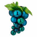 Christmas Bauble Grapes Medium Blue Plastic 18 x 18 x 28 cm (12 Units)