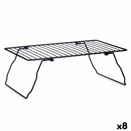 Kokkupandav Riiul Kinvara W4172P-350 PDQ Must 37.5 x 23 x 13 cm (8 Ühikut)