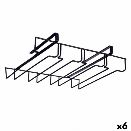 Klaaside Hoidik Kinvara W3925B-P PDQ Raud 36 x 7,5 x 26 cm (6 Ühikut)
