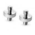 SmallRig 828 Double Head Stud met 1/4" to 1/4" Schroefdraad