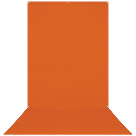 Westcott X Drop Wrinkle Resistant Backdrop Tijger Oranje Sweep (5' x 12')
