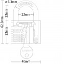 Tabalukk Stanley S742-038 40mm komplekt