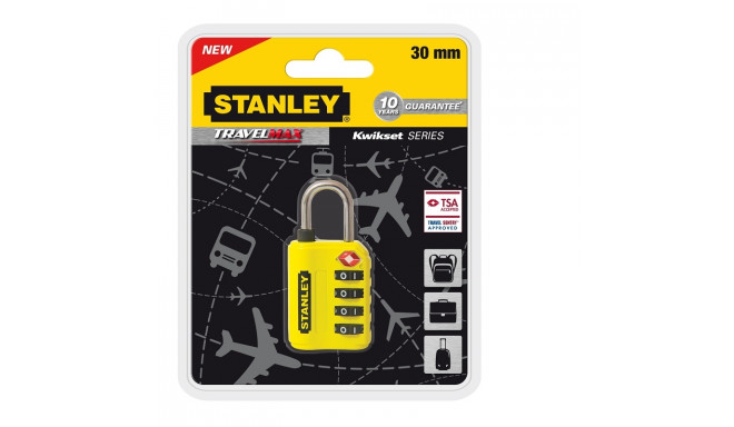 Reisikohvri tabalukk Stanley S742-059 TSA