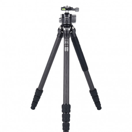 AOKA statiiv KF254C süsinikfiibrist + BH33 kuulpea, must