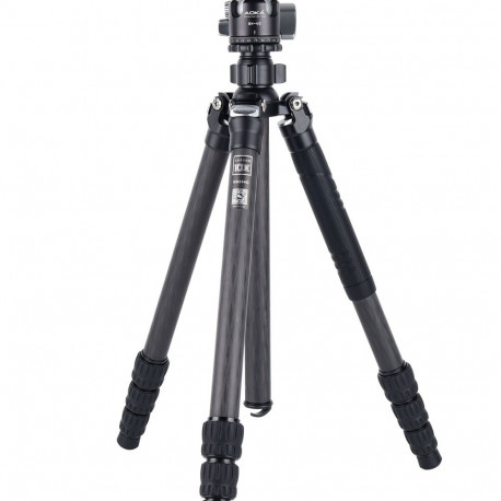 AOKA KG284C Carbon Stativ+BH40R Kugelkopf, schwarz
