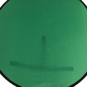 HELIOS Greenscreen Hintergrund für Stühle, 110cm