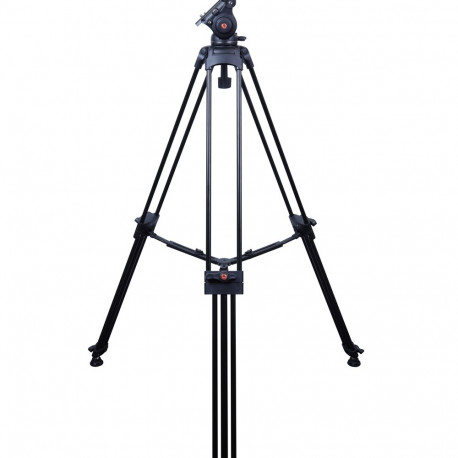 B.I.G. TV-4000 Doppelrohr Videostativ mit Neiger