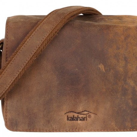 kalahari KAAMA LS-16 Fototasche, Leder braun