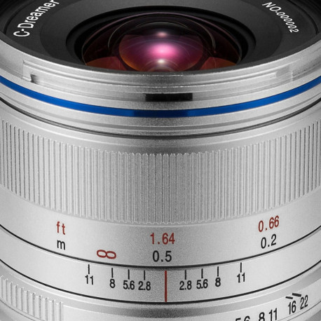LAOWA 7,5mm f/2,0 - MFT, silber