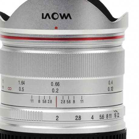 LAOWA 7,5mm f/2,0 drone - MFT, silber