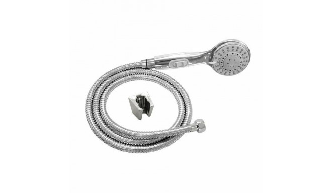 A shower head with a hose to direct the flow Rousseau Stop'o 2 m 3 Positions