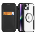DUX DUCIS Skin X Pro - Folio Case compatible with MagSafe for Apple iPhone 15 black