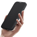 DUX DUCIS Skin X Pro - Folio Case compatible with MagSafe for Apple iPhone 15 black