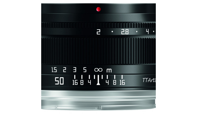 TTArtisan objektiiv 50mm f/2 Sony FE (FF)