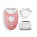 Braun Epilator Silk-épil 3 SE3440 Corded, Number of speeds 2, Pink