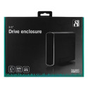 Deltaco MAP-GD34U3 storage drive enclosure HDD enclosure Black 3.5"