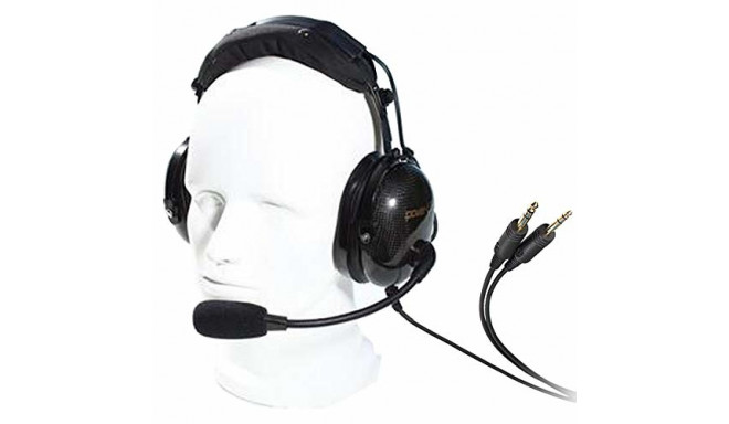 AG-1 Aviation headset with 2 plugs