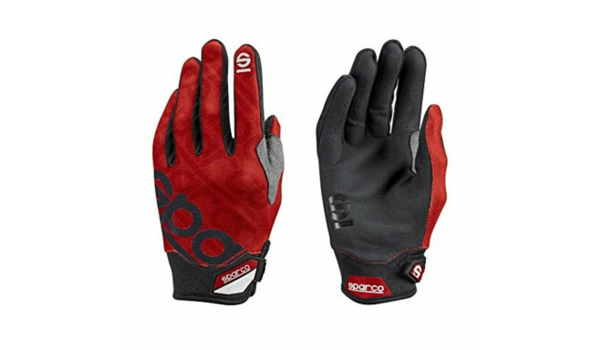 Mechanic's Gloves Sparco Meca 3 Red XL