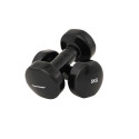 Hantlid TUNTURI Vinyl Dumbbells 5.0kg, must