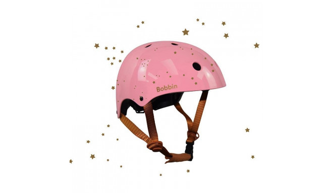 Kiiver lastele BOBBIN STARLING, Pink Golden Stars S/M