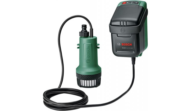 Bosch GardenPump 18V-2000 solo, submersible / pressure pump (green/black, without battery and charge