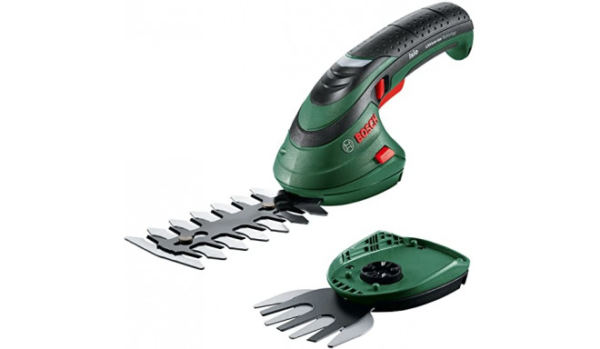 Bosch cordless shrub & grass shears set Isio (green/black, Li-ion battery 1.5Ah 3.6Volt)