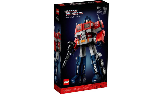 LEGO 10302 Icons Transformers Optimus Prime Construction Toy