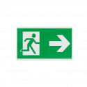 STICKER EXIT TO THE RIGHT 100X180MM