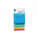 Set of Cloths Blue Green Pink Turquoise 40 x 60 cm (12 Units)