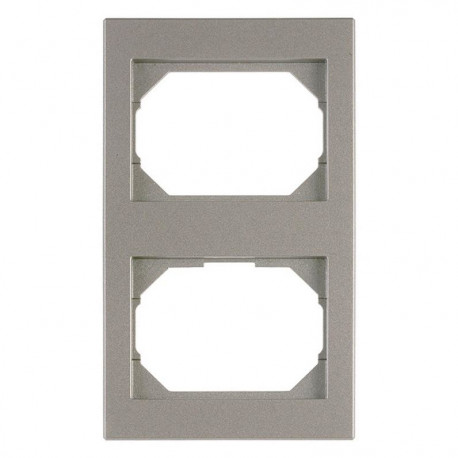 FRAME VILMA XP500 2-GANG V MET
