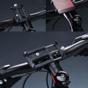 Bike holder GUB G83 Aluminium black for mobile phone