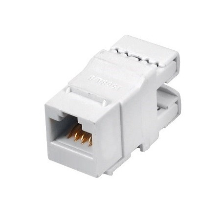 Q-LANTEC MKN-U6-1 wire connector RJ45 UTP Category 6 Unshielded White