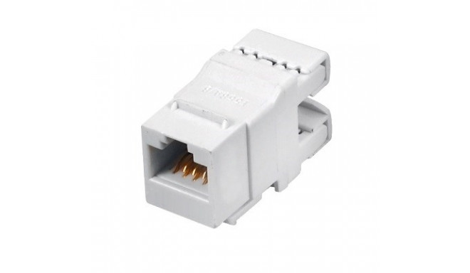 Q-LANTEC MKN-U6-1 wire connector RJ45 UTP Category 6 Unshielded White
