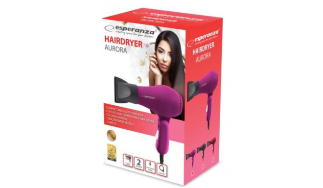 Esperanza EBH003P hair dryer 750 W Pink