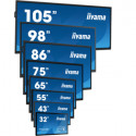 iiyama ProLite IDS, 217.4 cm (85.6''), infrared, 4K, USB, USB-C, RS232, Ethernet, Wi-Fi, Android, ki