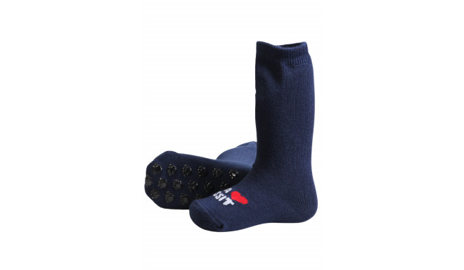 SOKISAHTEL TRUE LOVE tumesinised puuvillased põlvikud beebidele 423, 430, 422