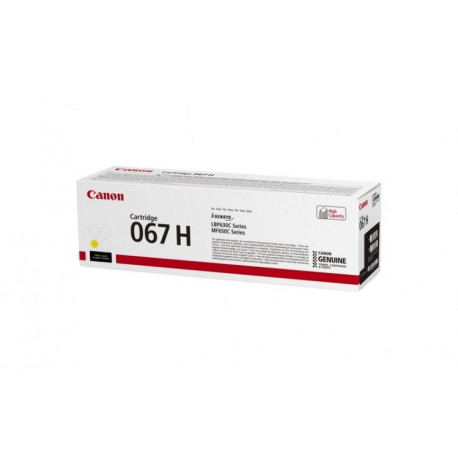 Canon CRG 067H (5103C002) Toner Cartridge, Yellow